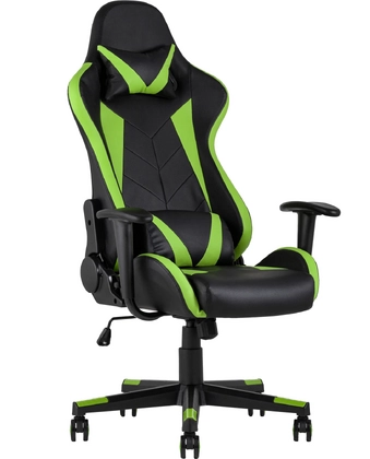 Стул SA-R-1103 Game BOF00001619 черно-зеленый