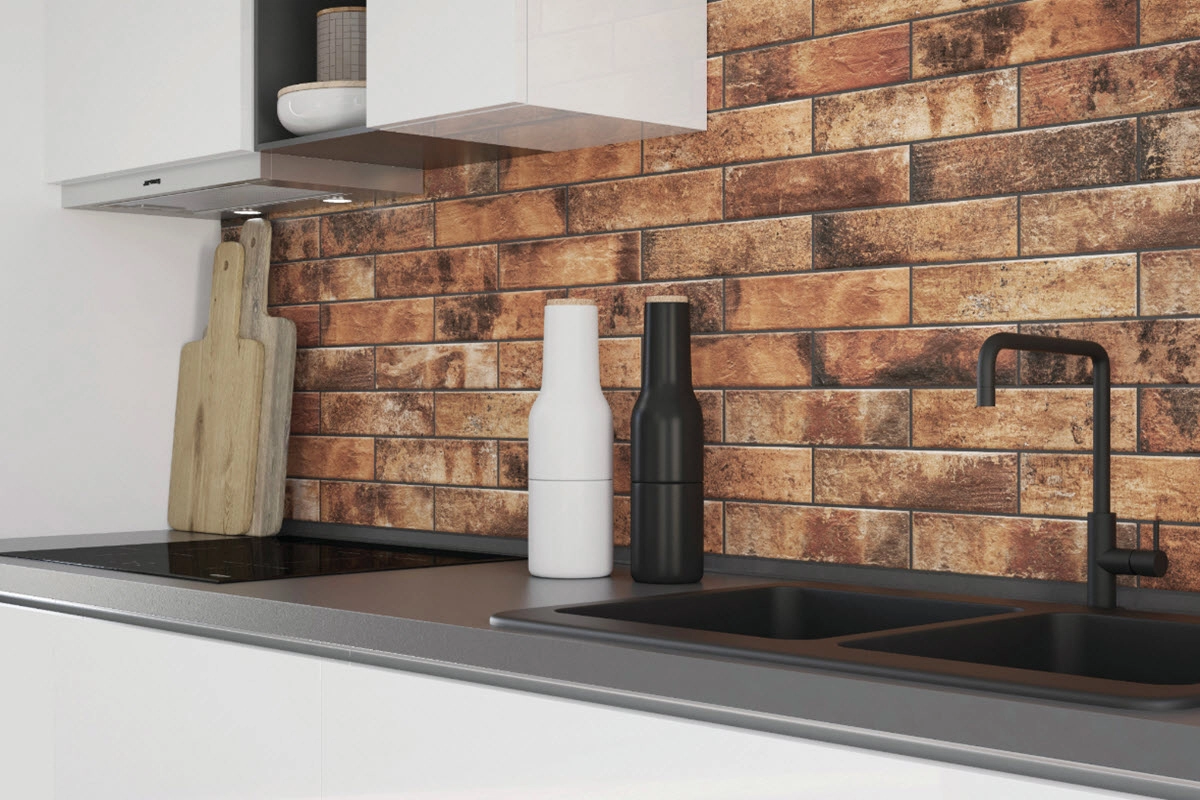 Плитка Stone Piatto 300x74x9 Red