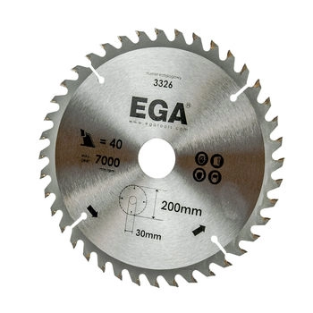 Disc pentru lemn 200mm Faster Tools 3326