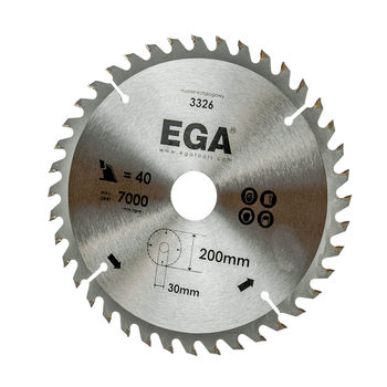 Disc pentru lemn 200mm Faster Tools 3326
