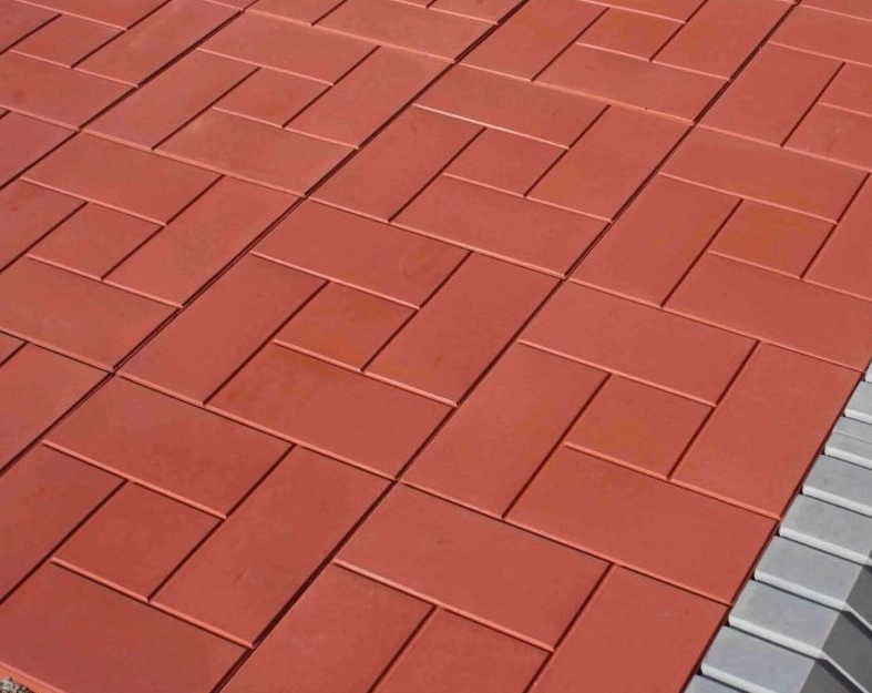 Брусчатка КИРПИЧ 4см красная