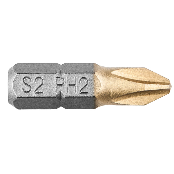 Set de capete pentru șurubelnițe 2buc S2 PH2 25mm Hammer 42992
