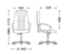 Офисное кресло Classic KD C-38 4140350 