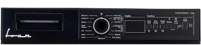 Mașină de uscat rufe Fram FHPD-V8T2BKA++ 