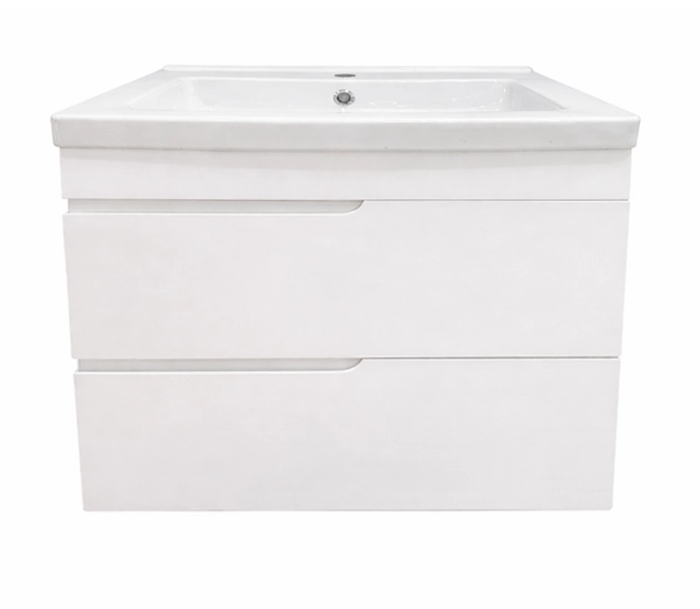 Шкаф подвесной под умывальник Artvin 60 + умывальник Artvin white 