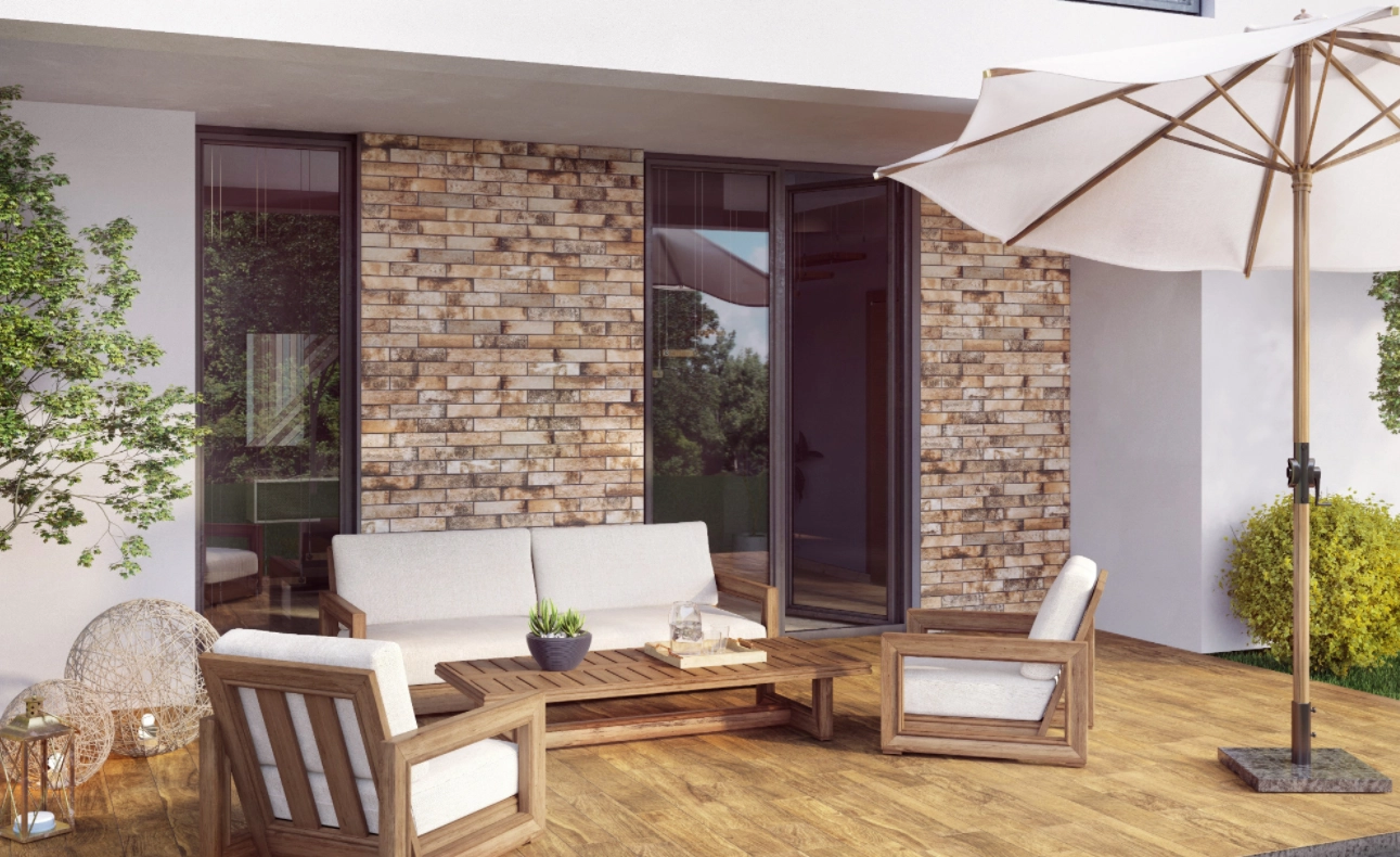 Плитка Stone Piatto 300x74x9 Terra