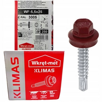 Шуруп для металлической черепицы 4,8x19 3005