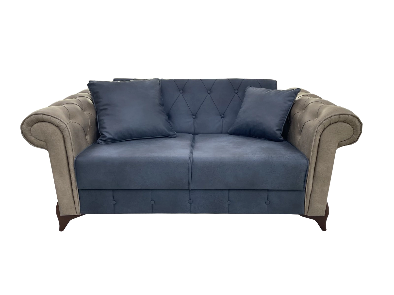 Canapea de două locuri Valentino Blue 