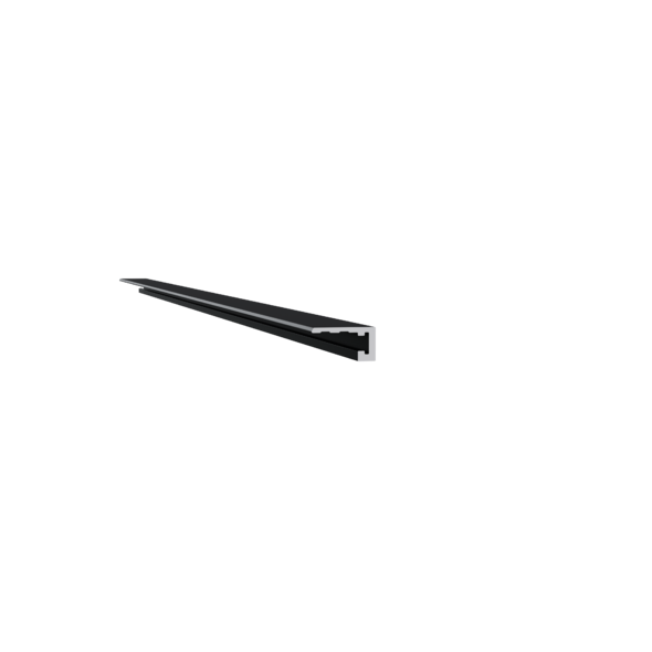 Miniplintă aluminiu MPA015B PP 2600mm