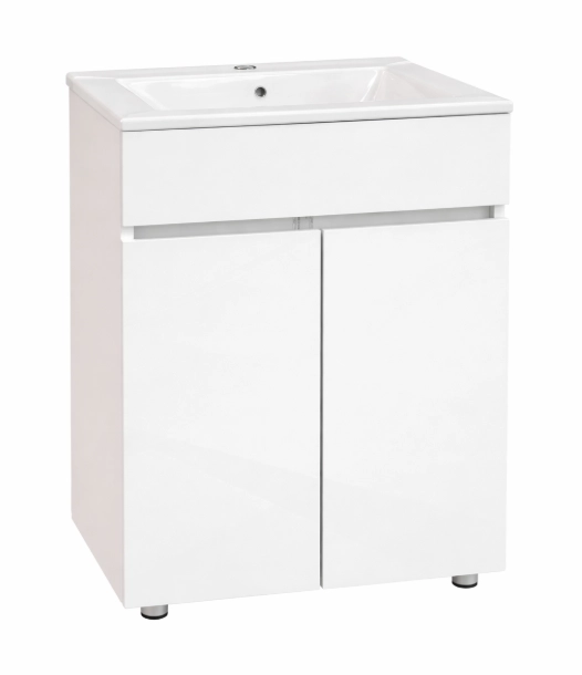 Шкаф под умывальник  Morning 12 Bergamo + умывальник 60 line 