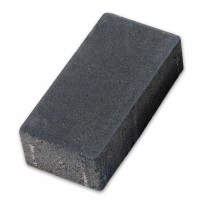 Брусчатка КИРПИЧ 4см черный