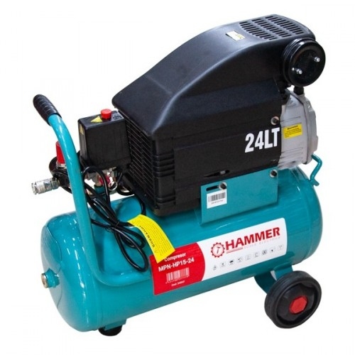 Compresor de aer 24L 8bar  Hammer 34547  