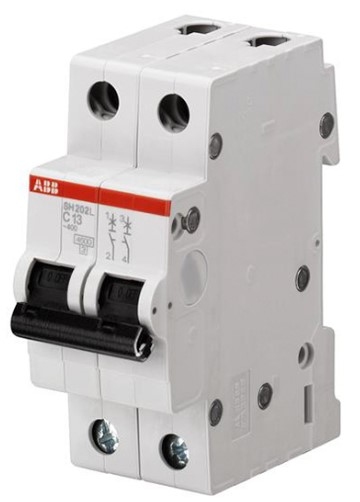 Întrerupător automat SH202L-C 2P 4.5Ka ABB 20A 7946