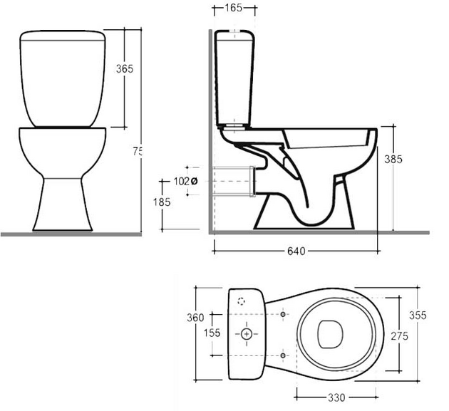 Унитаз Keramin Pozitano
