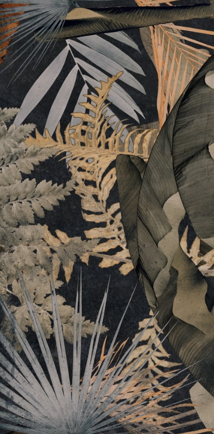 Gresie Graniser Seramik Chill 60x120 Black Decor Rec