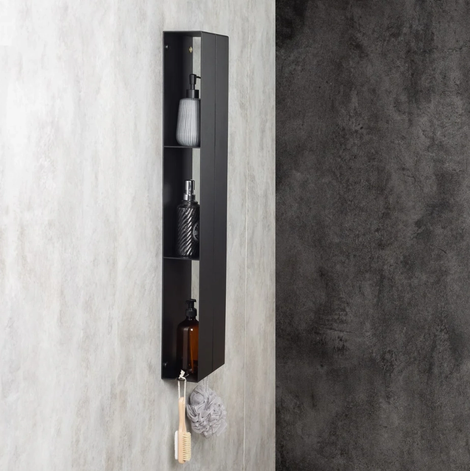 Полка для ванной Daske Sensay SY/SH-1567B чёрный