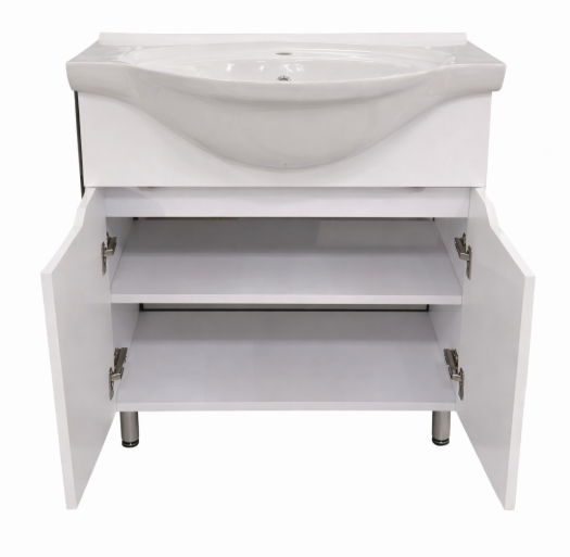 Mobilier de baie Capri 75 + Lavoar Capri 75 white