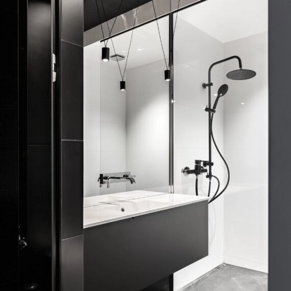 Sistemă de duș Dark AU-02-D04-Q 