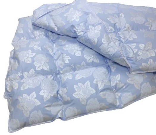 Plapuma 172*205 90% puf roza albastral  