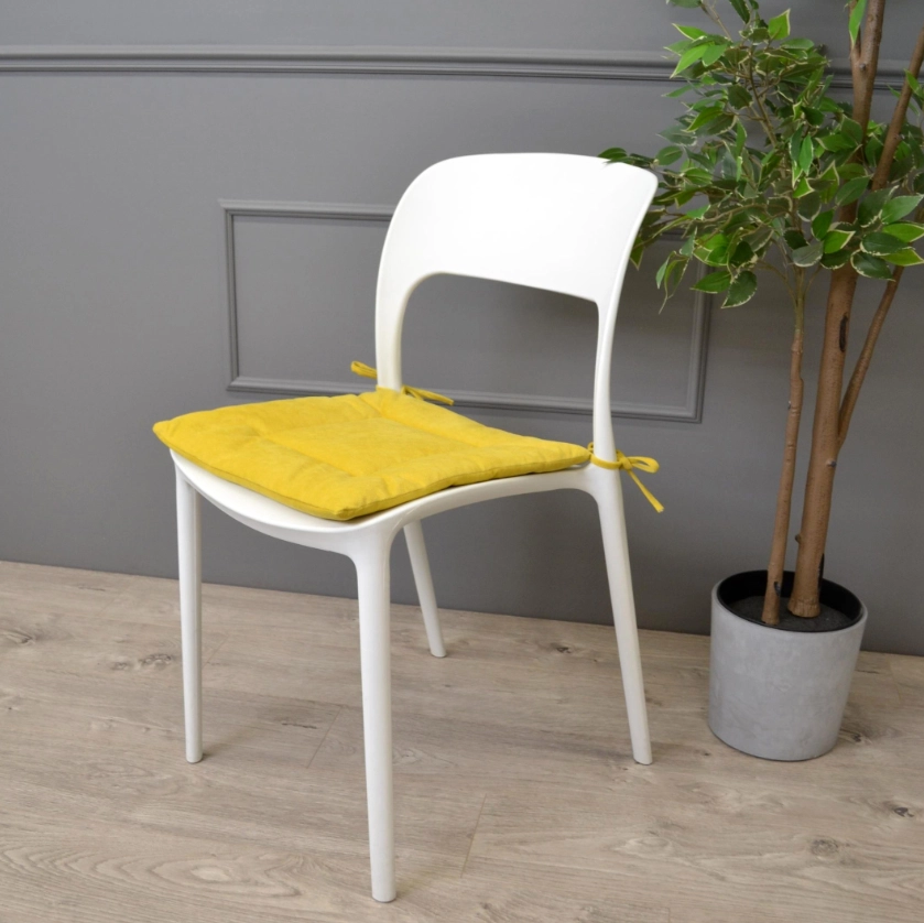 Pernă de scaun cu legături 40x40