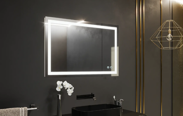 Oglindă Bayro Elipso 80x80 118966 