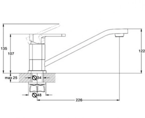Смеситель Zegor ZOR4-A 