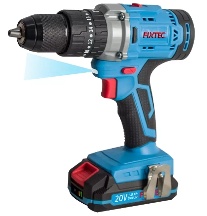 Шуруповерт Fixtec LI-ION FCD20LFX 