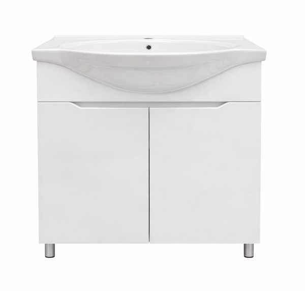 Mobilier de baie Nord 75 + lavoar white