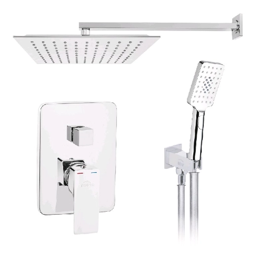 Душевая система Invena Nyks BS-28-0K2-A