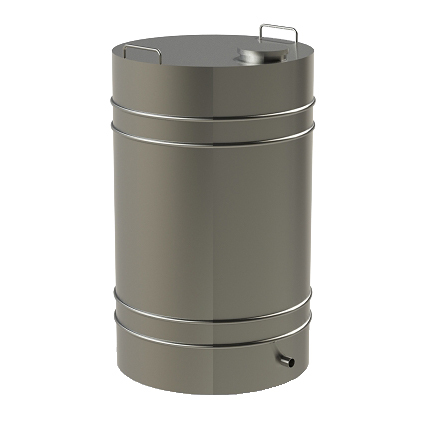 Butoi din inox ZIG 350LT/Q125 