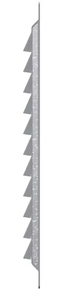 Решётка Mistral 20x20 silver 2020МЦ