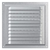 Решётка Mistral 20x20 silver 2020МЦ