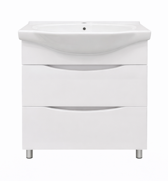 Mobilier de baie Santi 60 + lavoar white