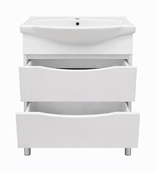 Mobilier de baie Santi 60 + lavoar white