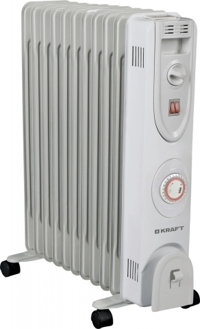 Обогреватель масляный Kraft kf-orc4511tsw 