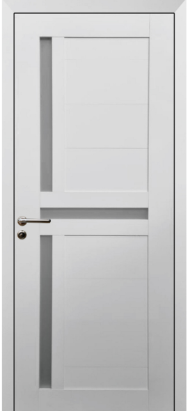 Межкомнатная дверь KD1 700*2000*40 CH матовый белый