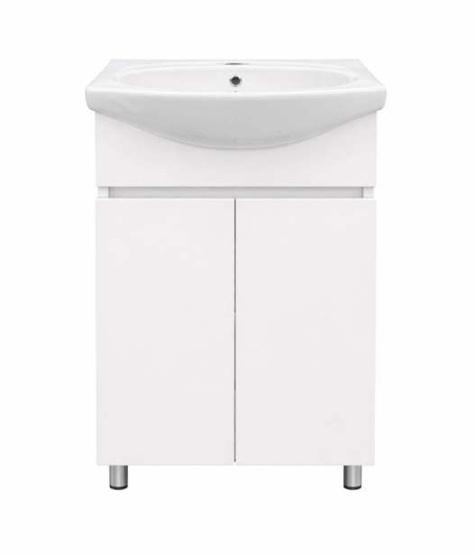 Шкаф под умывальник Morning City 50 + умывальник white