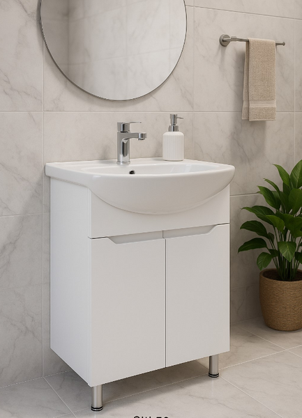 Мебель для ванной City 50 + раковина