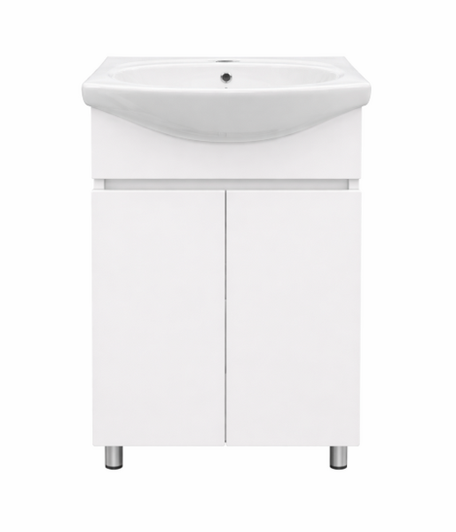 Mobilier de baie City 50 + lavoar white