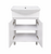 Mobilier de baie City 50 + lavoar white