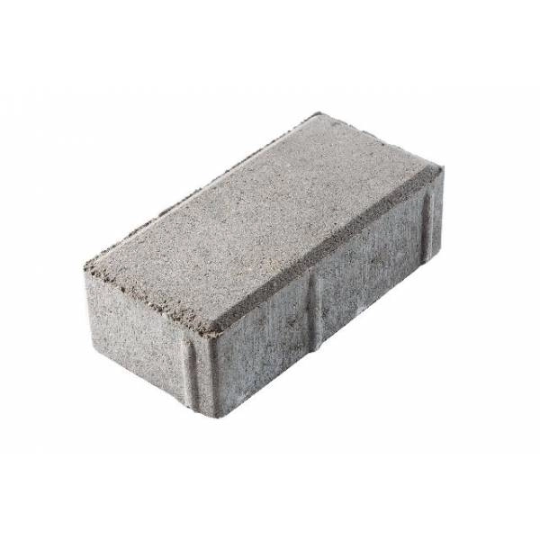 Брусчатка КИРПИЧ 6см серый