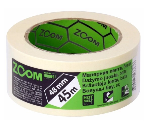 Bandă adezivă de mascare Zoom 48mm x 45m